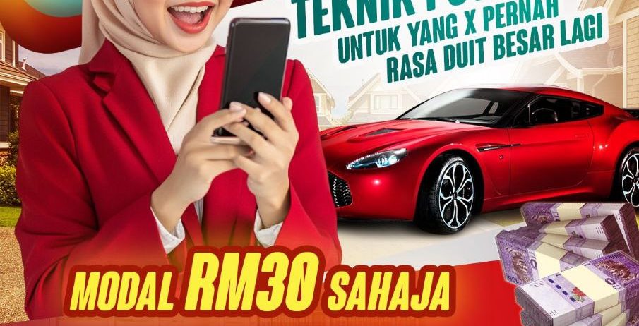 Modal RM30 Percuma RM300